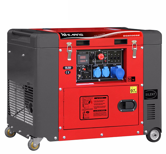 Best price 6KW silent top open 5 in 1 digital generator