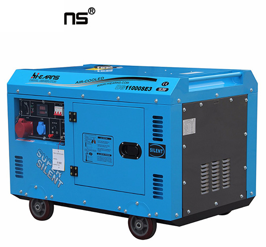 Diesel engine 198 silent 50HZ 7.5 kva generator price DG11000SE3