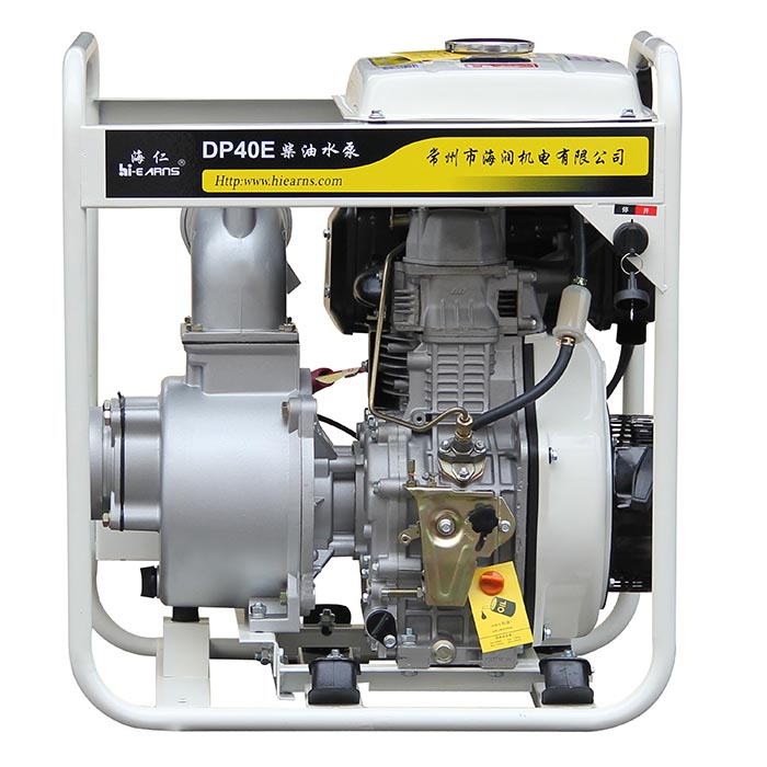small 4 inch diesel engine driven irrigation water pump DP40E