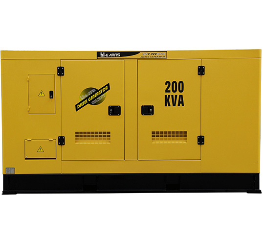 200KVA water-cooled generator