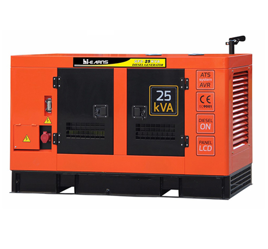 Water-cooled four cylinder 25 kva diesel generator price