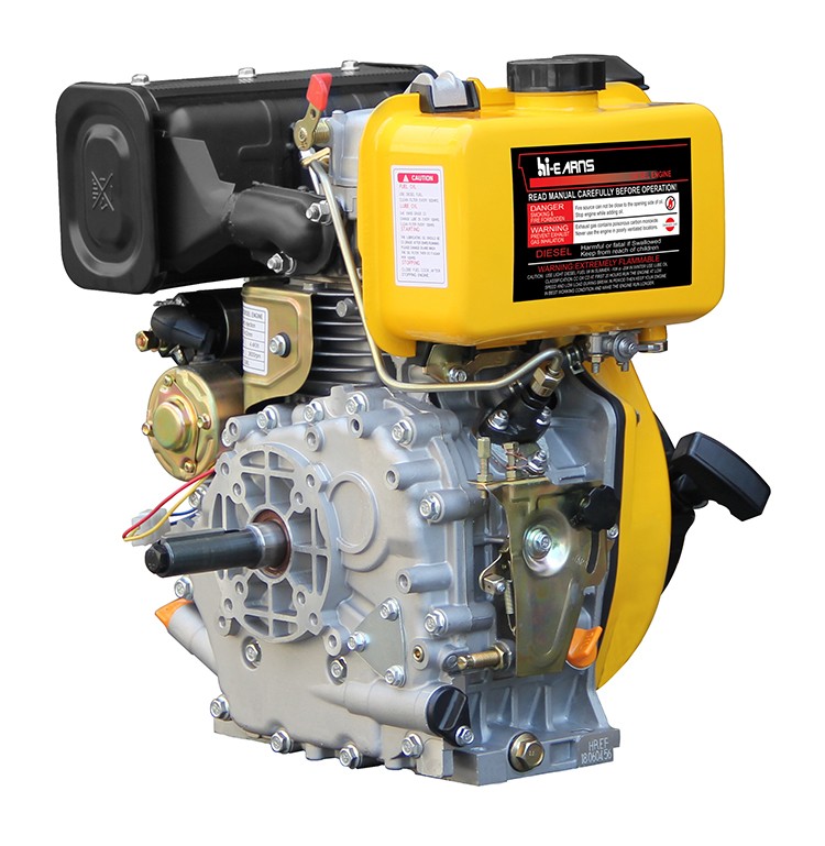 6HP recoil start yellow color engine motor HR178