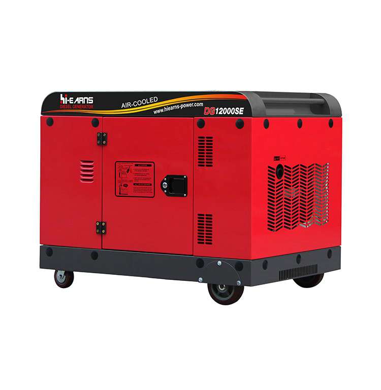 DG11000SE new type single phase diesel generator red color