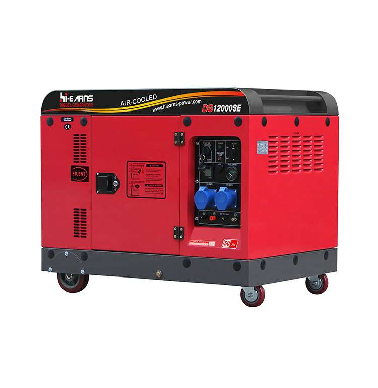 Air-cooled single cylinder 7.5kva generator price with diesel engine