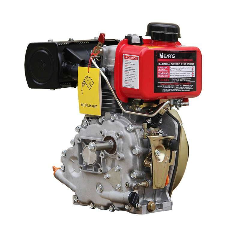 Hiearns 1800rpm air cooled diesel engine HR170FS