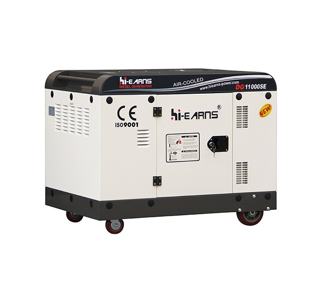 8KW silent diesel generator with 198FA engine ATS optional