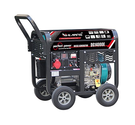 9KW open frame diesel portable generator with 1102F patent engine