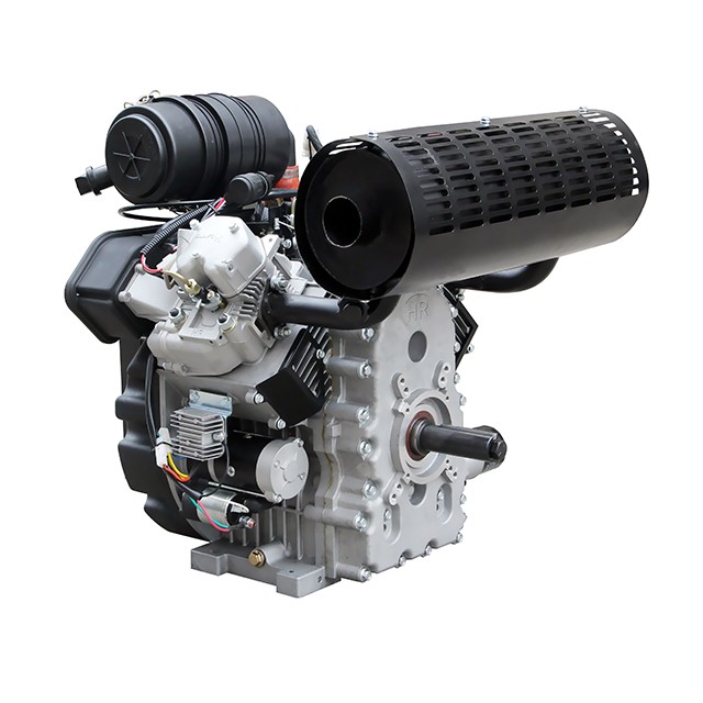 HR2V98F air cooled V-twin cylinder 30hp diesel engine