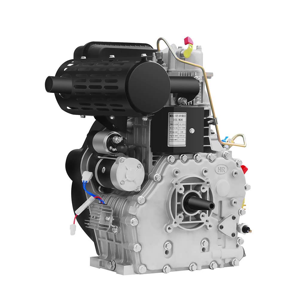 HR1102F air cooled Single cylinder 18hp diesel engine