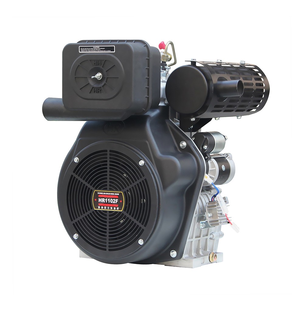 HR1102F air cooled Single cylinder 18hp diesel engine