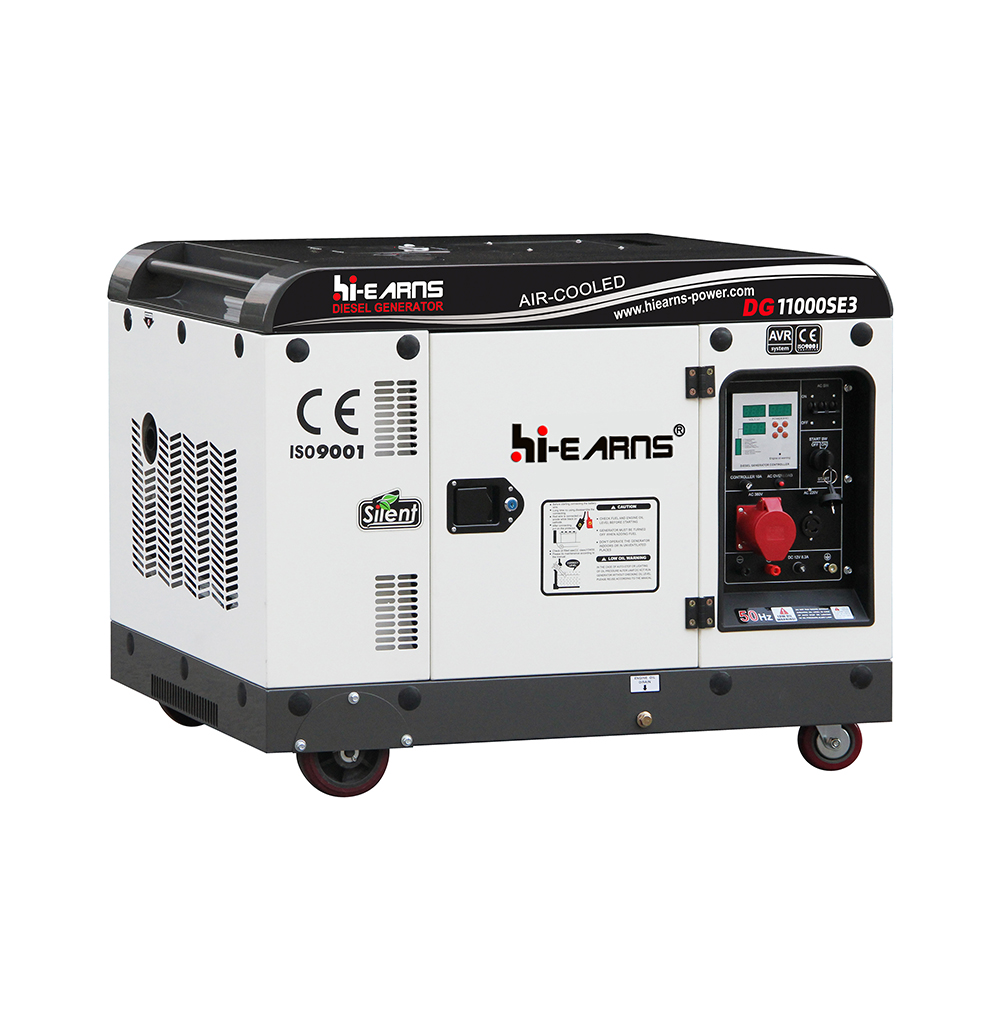 10KVA/8kw home use 230/400V air cooled single cylinder diesel generator